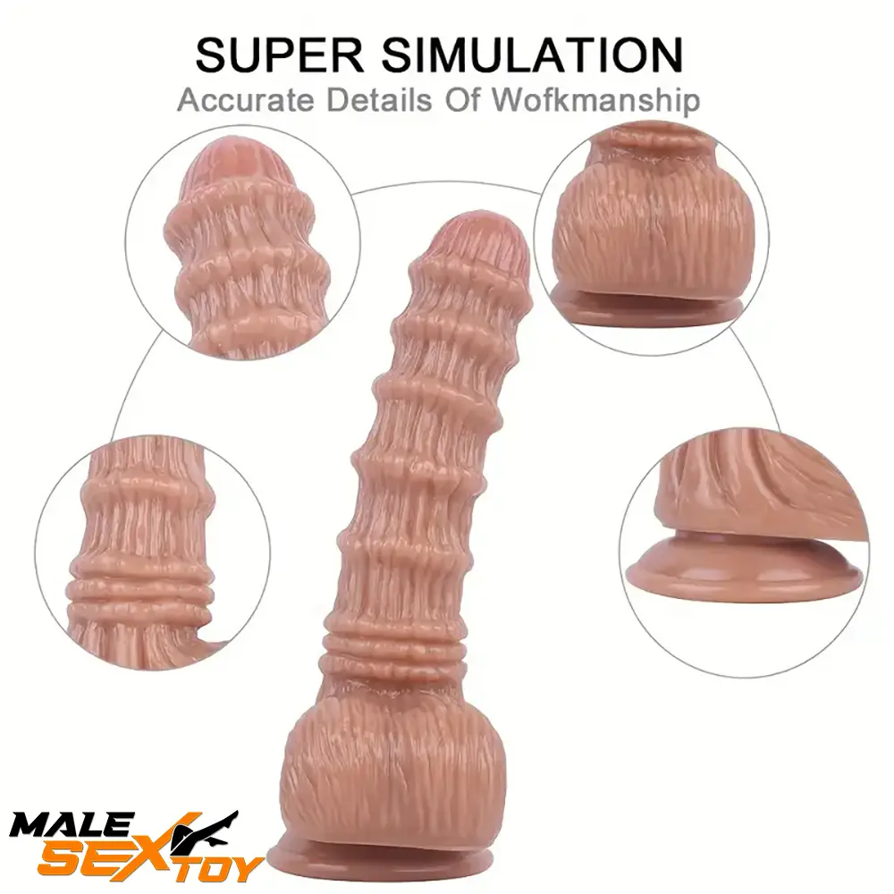 9.25in 9.65in 11in Real Big Silicone Soft Dildo For Female Erotic Sex Toy