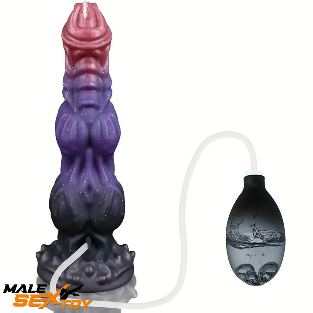 9.4in Fantasy Monster Silicone Soft Ejaculating Dildo For Women Toy Male Sex Toy