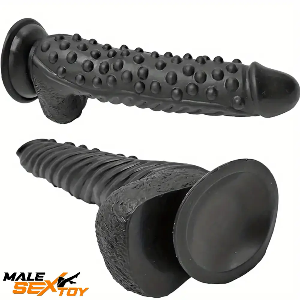 10.6in Spiked Big Fantasy Grainy Dildo For Vagina Prostate Sex Love Male Sex Toy