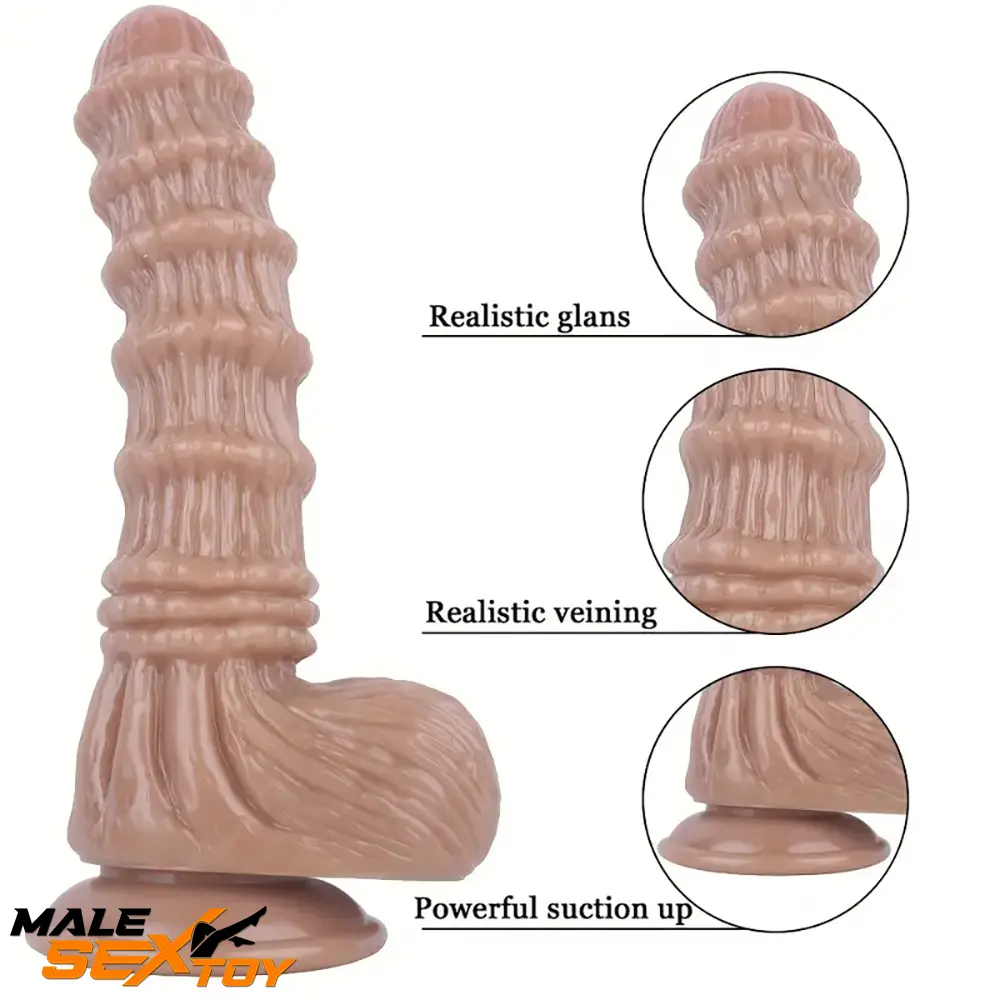 9.25in 9.65in 11in Real Big Silicone Soft Dildo For Female Erotic Sex Toy