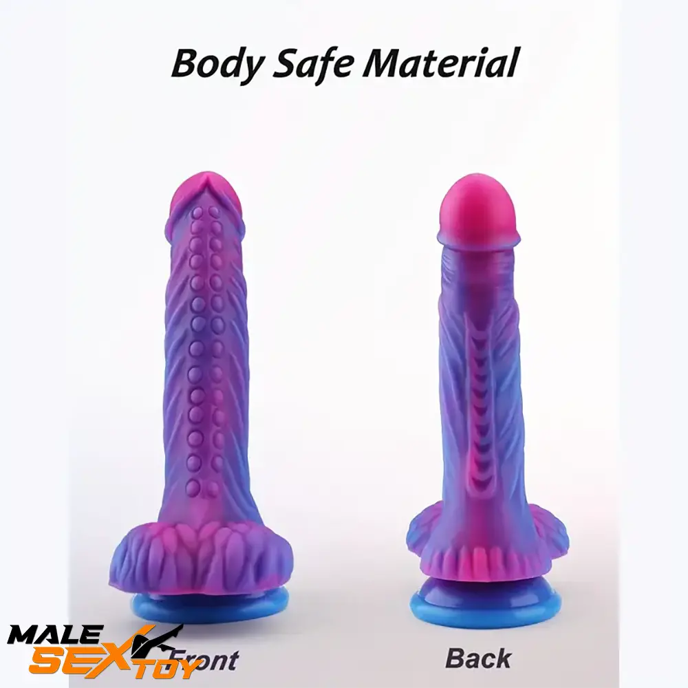 7.48in Soft Silicone Fantasy Monster Body Safe Dildo For Women Toy