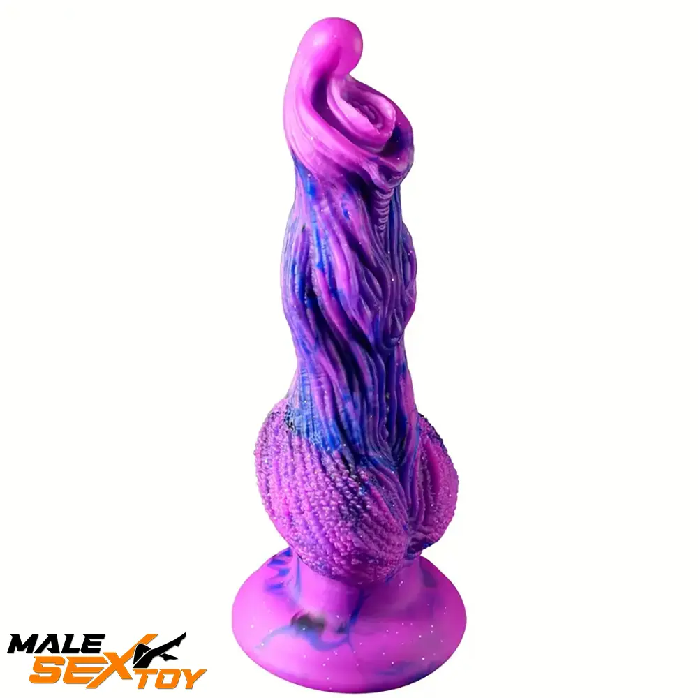 9.8in Fantasy Animal Soft Silicone Dog Monster Dildo For Couples Sex Male Sex Toy