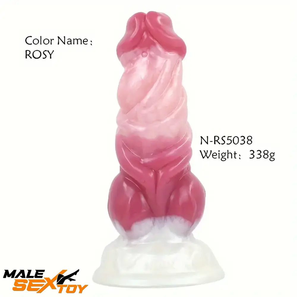 6.89in Liquid Silicone Monster Fantasy Dildo For Couples Sex Play Male Sex Toy