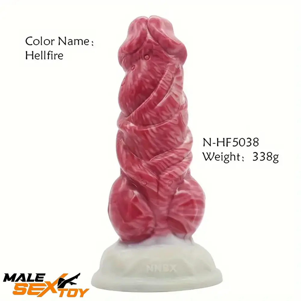 6.89in Liquid Silicone Monster Fantasy Dildo For Couples Sex Play