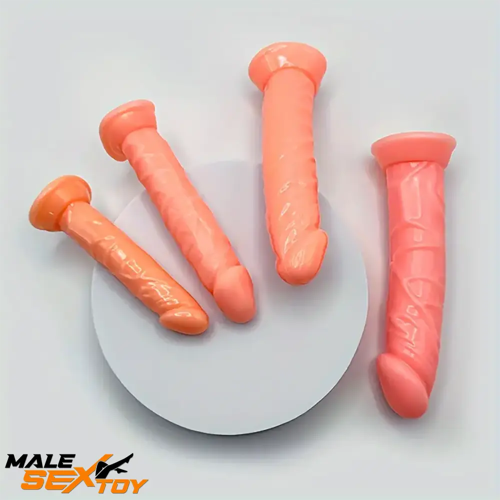 5.1in 6.1in 6.69in 7.28in Realistic Silicone Dildo For Female Love Pleasure